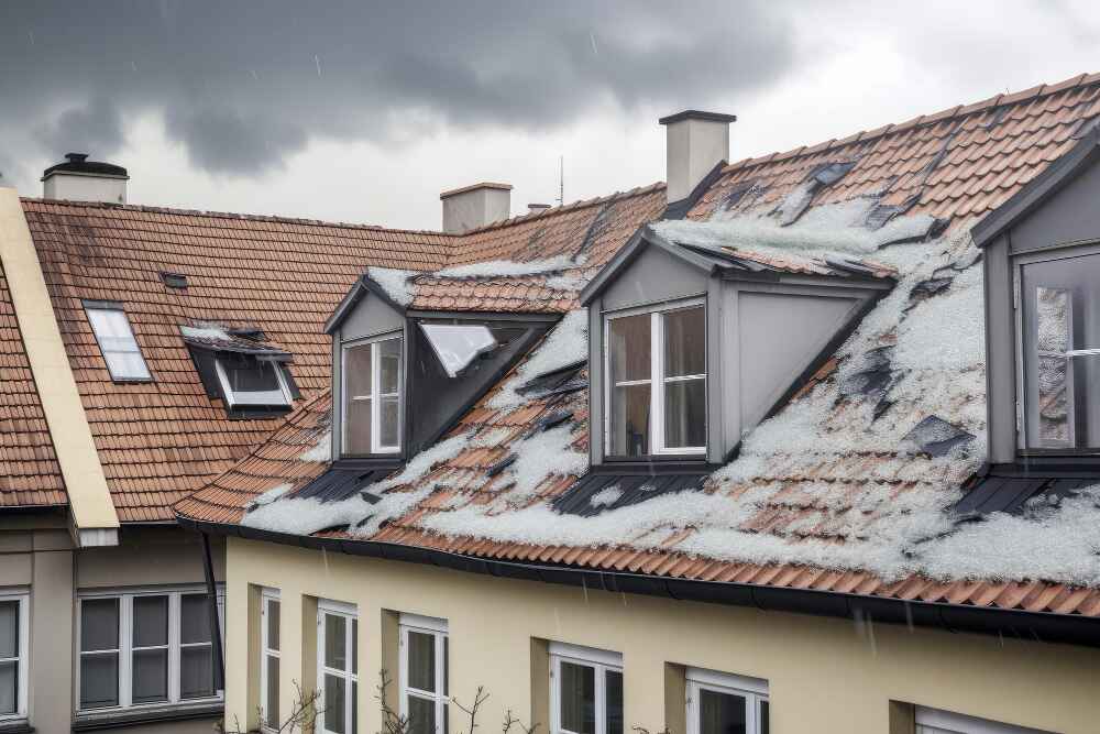 What Does Hail Damage Look Like on a Roof?