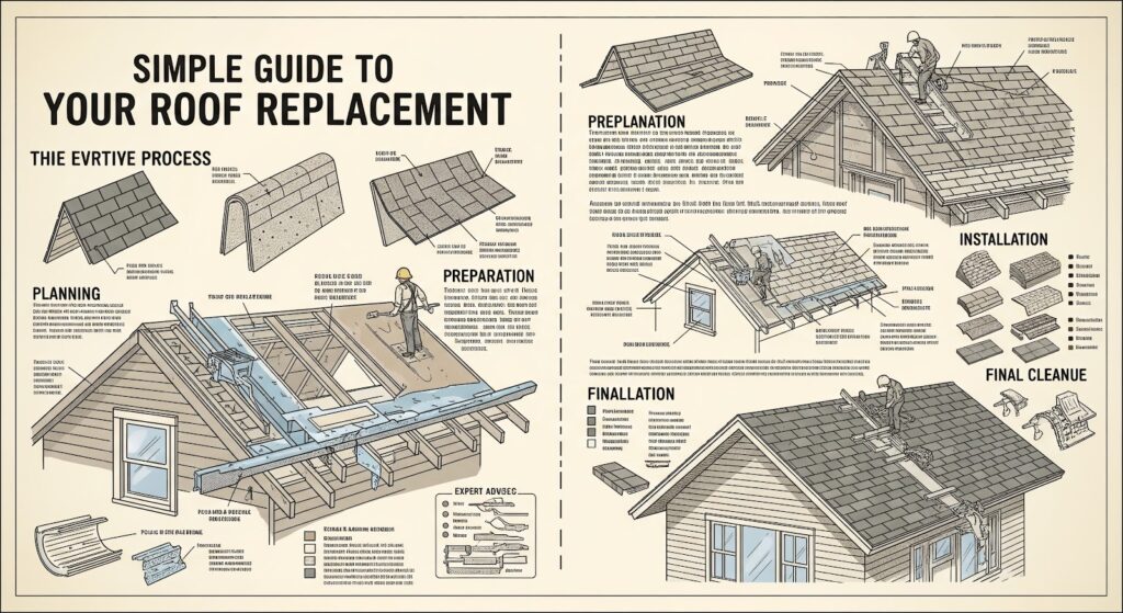 The Essential materials for your roof replacement
