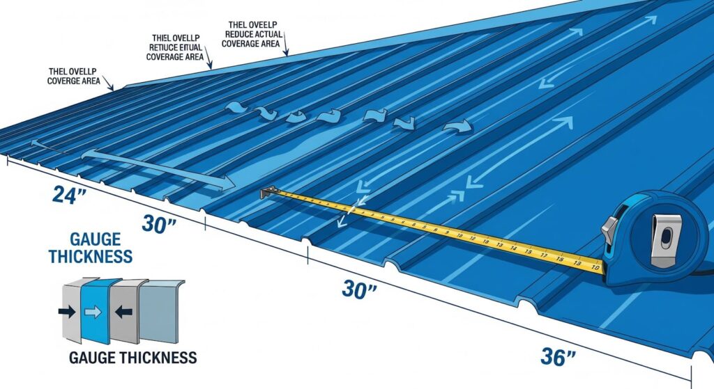 Common Metal Roof Panel Sizes Explained