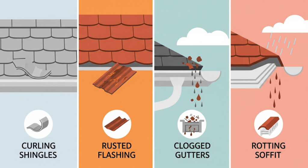 Common Roof Problems by Part