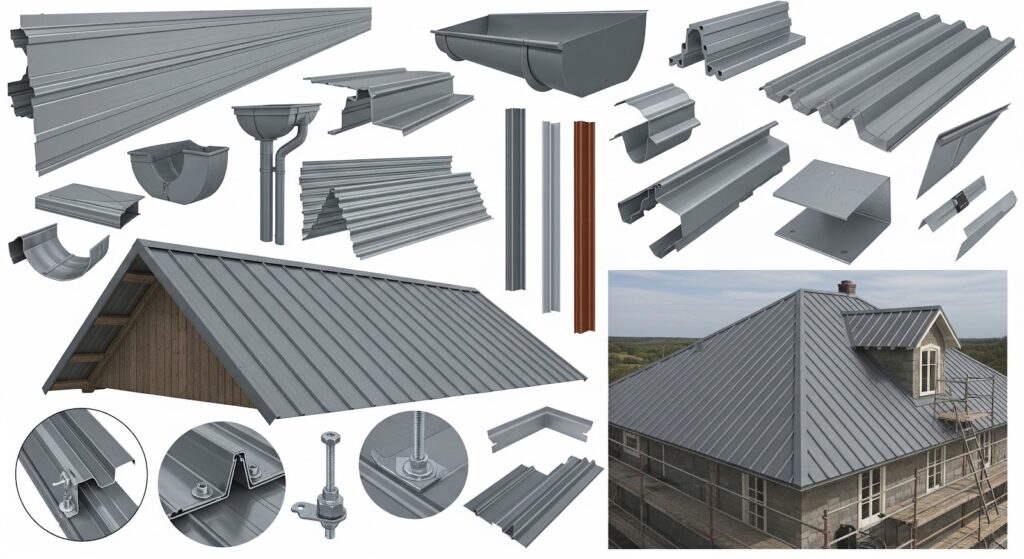 Metal Roof Components