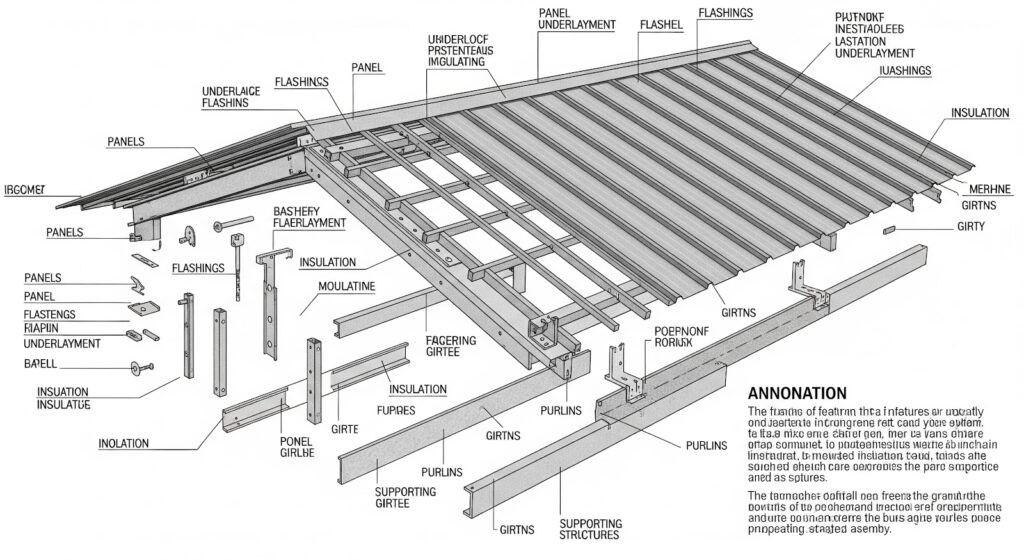 Metal Roof Components
