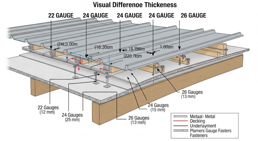 Metal Roofing Gauge Thickness