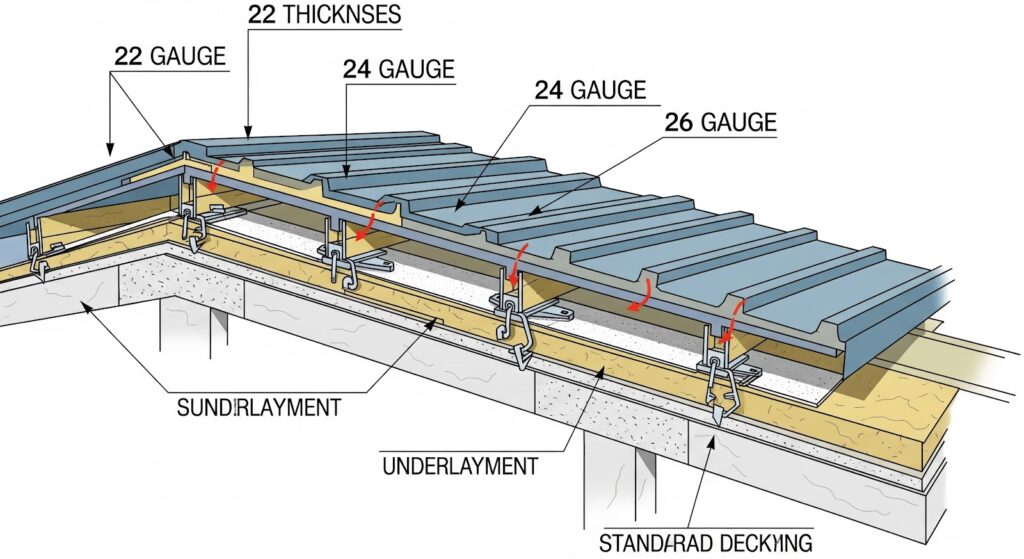 Metal Roofing Gauge Thickness 