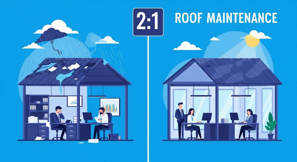 What Is Commercial Roof Preventative Maintenance