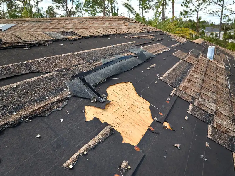 Damaged or Missing Shingles