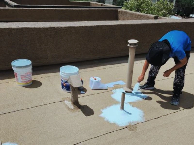 maintain a roof in harsh weather